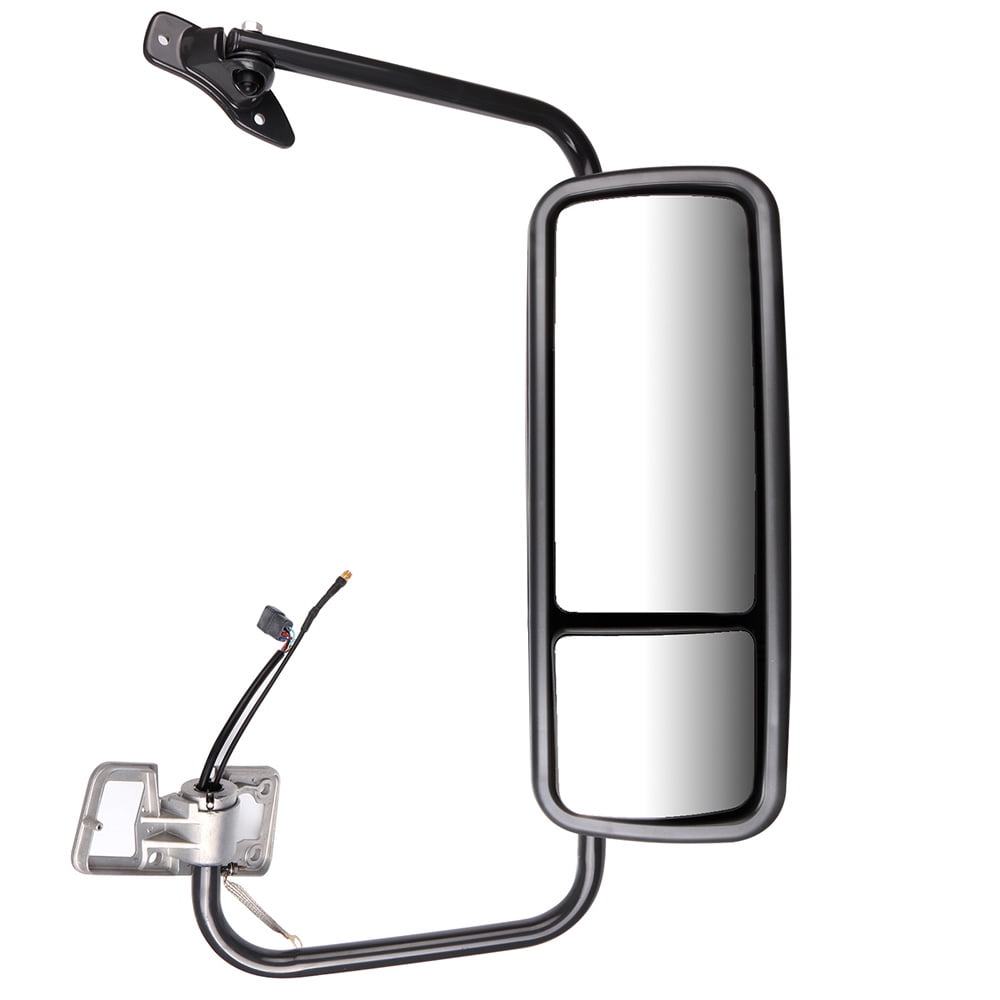 SCITOO Truck Hood Mirror Tow Mirror Grey Door Mounted Mirror fit for