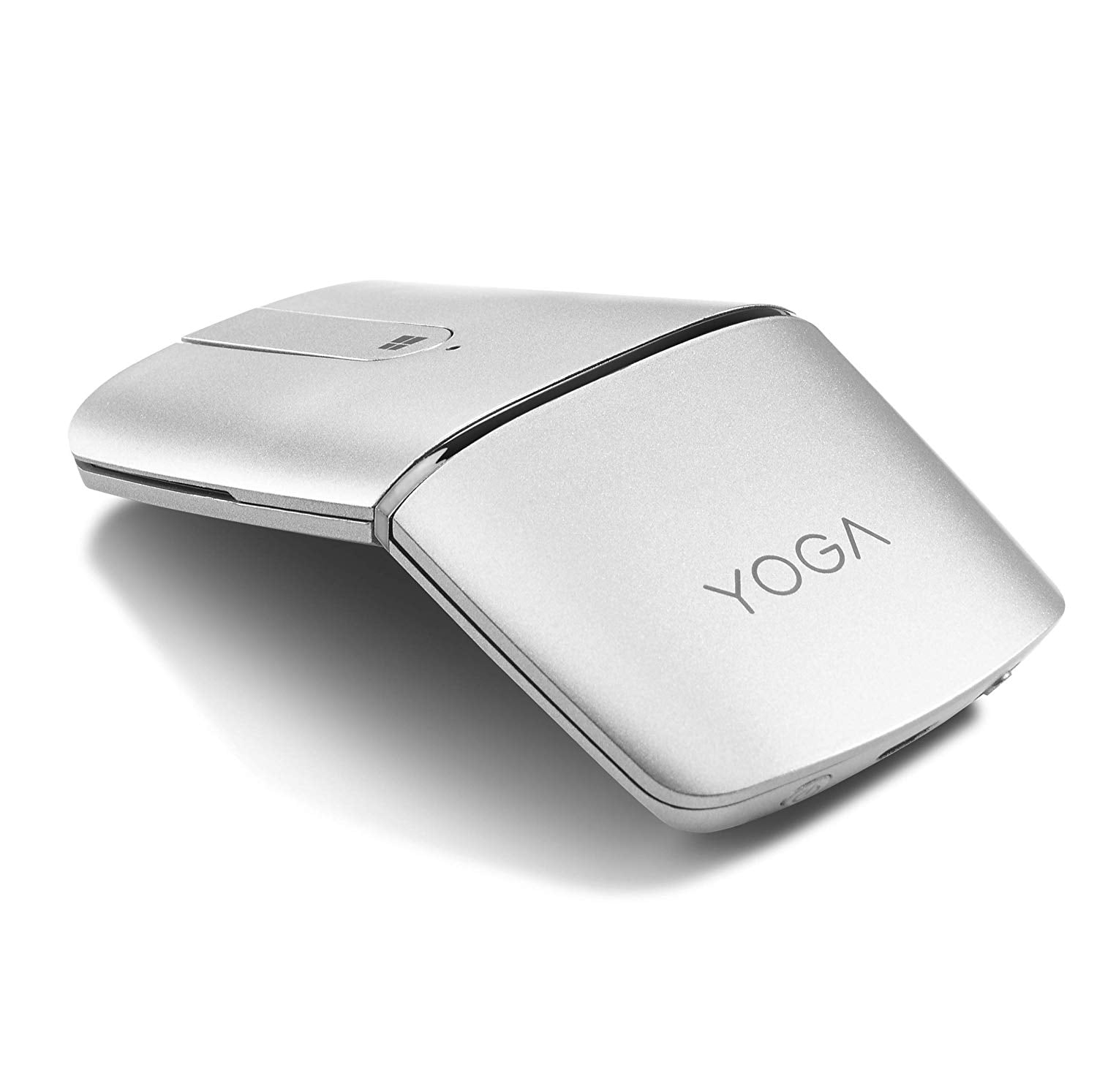 Lenovo yoga mouse silver ultra slim 13 5mm 180 degree rotatable 