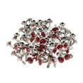 thumbnail image 4 of Rongfmy 50pcs Snap Button Rivets Leather Craft for Garment Accessories 7mm Red, 4 of 7