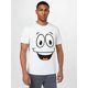 thumbnail image 1 of Camisetas de moda para hombre con cara sonriente, camisetas informales de algodón con cuello redondo, tejido de punto 100 % algodón, ligera elasticidad, corte regular, 220 g/m², camisetas informales, 1 of 5