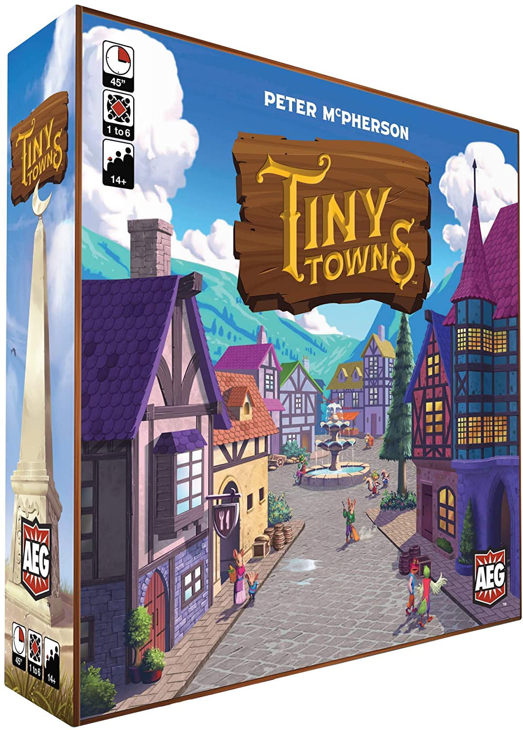 Tiny Towns Board Game, by Alderac Entertainment Group (AEG)