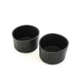 thumbnail image 5 of Red Hound Auto Cup Holder Inserts 2 Piece Compatible with Dodge Durango 2014-2019 fits Front Center Console Rubber Black Liner Beverage Holder Pair Set, 5 of 6