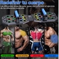 thumbnail image 3 of Kit Soportes Lagartijas Tabla Push Up Board Barras Fitness Modelo Negro, 3 of 4