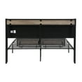thumbnail image 5 of Miniyam Full Size Metal Bed with USB Ports, 2 Drawers for Adult, Gray, 5 of 7