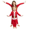 thumbnail image 5 of #followme Family Pajamas Cotton Kids Pajama Set (Santa, X-Large, Women), 5 of 5