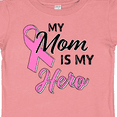 thumbnail image 4 of Inktastic My Mom is My Hero Breast Cancer Awareness Boys or Girls Baby T-Shirt, 4 of 5