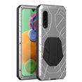 thumbnail image 1 of Funda de teléfono para Samsung Galaxy S20 A30s A50 A70 A80 A51 A71 A90 A42 A52 A72 M30s M31, cubierta de aluminio duro, Metal, vidrio templado Fivean unisex, 1 of 2