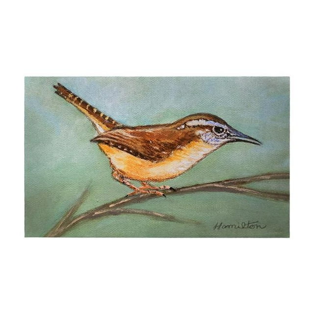 Betsy Drake DM1177G 30 x 50 in. Dicks Wren Door Mat