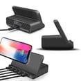 thumbnail image 4 of 3 in 1 Wireless Charger 6 Ports QC 3.0 2.14A USB Type-C Fast Charging Dock Stand, 4 of 8