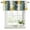 Lemon Yellow Light Gray Blue Green, variant on Green Yellow Blue Abstract Curtain Valances for Windows, Kitchen Valance Window Treatments Panel 2 Pack, Modern Abstract Art Color Rod Pocket Short Curtains for Bathroom Bedroom 54 x 18 Inch