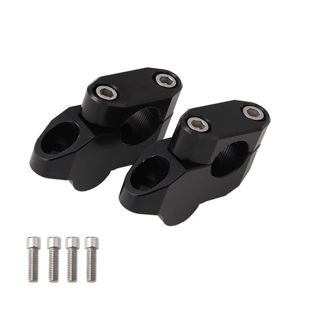 Extensor De Mango De Extensión De Manillar Elevador De Vástago De Manillar De Motocicleta De 22Mm Para Ciclismo Yuarrent VI004421-00