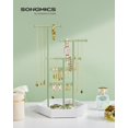 thumbnail image 2 of Porta Joyas SONGMICS de 3 Niveles con 1 Bandeja, 36 cm de Altura, 2 of 7