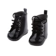 thumbnail image 2 of De Plata PU Botas De Encaje Para Niñas 18 Pulgadas s perfke Botas de muñecas, 2 of 9