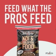 Blue Ridge 50251 Floating Cool Water Wheat Fish Food - 25 lbs