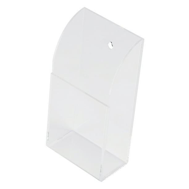 M Buder Caja de Almacenamiento para Control Remoto de Acrílico Transparente Soporte Organizador de Pared 1 Compartimento