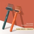 thumbnail image 2 of 2-in-1 Comb Cleaner with Pick and Bristles, Comb Cleaning Brush, Effortlessly Removes Hair, Hairbrush Cleaner Tool Rake, Hairbrush Cleaning Tool Home and Salon Use, 2 of 8