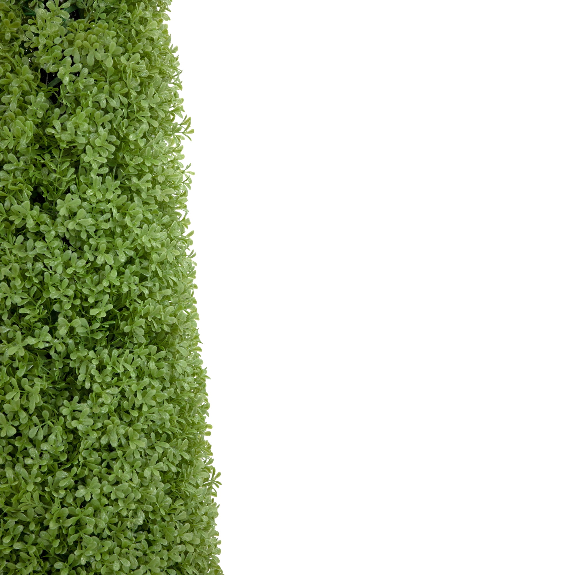 4' Artificial Boxwood Cone Topiary Tree with Round Pot  Unlit - 13