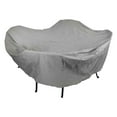 thumbnail image 1 of Dagan RTC84X36 48 in. Round Table & Chair Patio Furniture Cover, Beige, 1 of 1