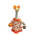 thumbnail image 2 of Thanksgiving Porch Goose Outfits With Turkey & Sunflower Bow for Outdoor Garden Decor for 23"H Plastic/Cement Statues Patio Lawn Yard Decorations, 2 of 5
