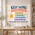 thumbnail image 5 of Keep Going I'M with Proud You More Try, Serene Watercolor for Plant Lovers, Botanical Wall Art, Valentine'S Day Gift, Tapestry Wall Hanging for Bedroom, Living Room and Dorm, 5 of 7