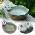 thumbnail image 5 of 26-27 Bird Feeder Ceramic Bird Nest Bird Basin Feeder Garden Decoration Ornaments Birds Bath Bird Feeder, 5 of 5