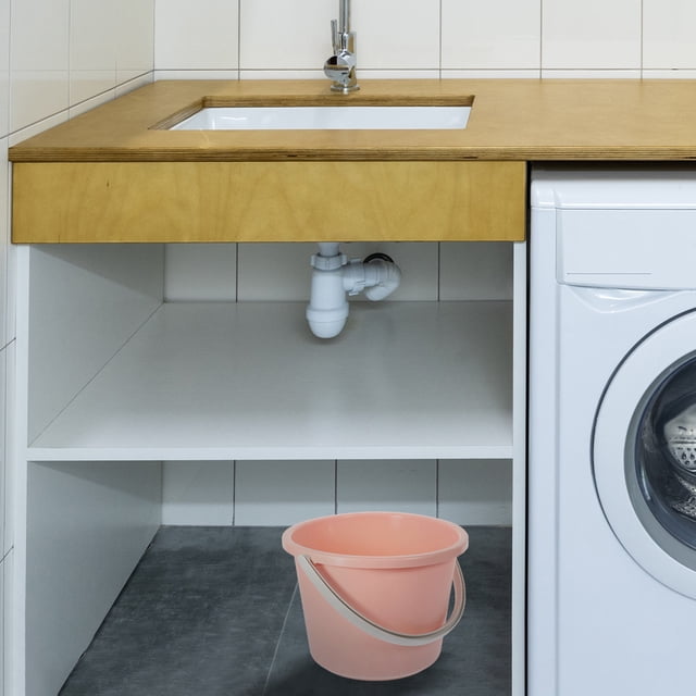 GOOHOCHY Cubeta Plástica Portátil Con Asa Para Limpieza Y Almacenamiento En Hogar Y Oficina