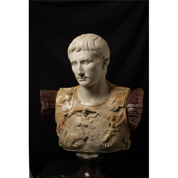 Bust of Augustus - Type Augustus of Prima Porta Poster Print 18 x 24
