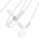 thumbnail image 3 of NUOLUX 2Ud Cadenas Tirador Para Ventilador Elegantes Para Iluminación Y Control Fácil De, 3 of 8