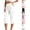 25# White, variant on Capri Leggings for Women High Waist Tummy Control Workout Yoga Pants Casual Cropped Tights for Gym Running Pink XXL