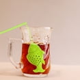 thumbnail image 4 of TIELUTT Passoires à Thé en Silicone en Forme de Poisson Infuseur de Thé en Feuilles Lâches avec Lanière à Long Manche Pinces d'Intervalle Réutilisables pour Thé Pinces pour Aliments Clips pour Sac Clips pour Sac d'Animaux Support pour Sac de Croustilles Grande Pince d'Épicerie, 4 of 7