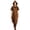 Brown, variant on Renaissance Medieval Cosplay Robe, Hooded Medieval Ranger Robe Tunic With Shoulder Capelet, Belted Long Wizard Surcoat for Halloween Renaissance Larp Cosplay,Soft Woven Fantasy Costume Robe, Wine S