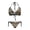 Camouflage American Flag, variant on Vintage American Flag & Bass Fish Halter Bikini Set - Sexy Two Piece Triangle Swimsuit for Beach Vacation & Pool Party