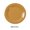 Yellow, variant on 10.5 in. Mile Stone Wide Rim Round Plate, Yellow - Pack of 24