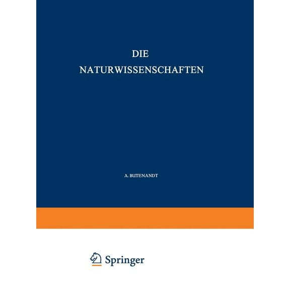 Die Naturwissenschaften, (Paperback)