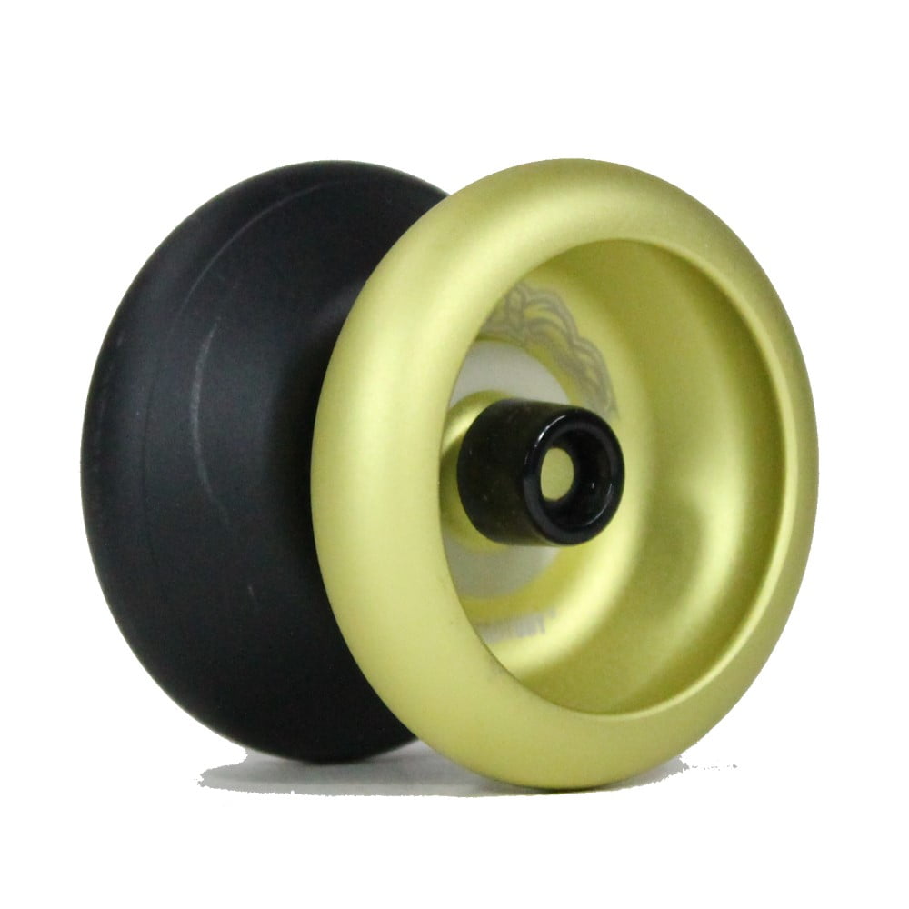 YoyoFactory 888GT Yo Yo Full Metal YoYo with Hubstacks (Black Gold