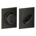 thumbnail image 6 of Schlage Lock Company B60ADD625 Series Deadbolt Addison Rose Single Cylinder Deadbolt, 6 of 6
