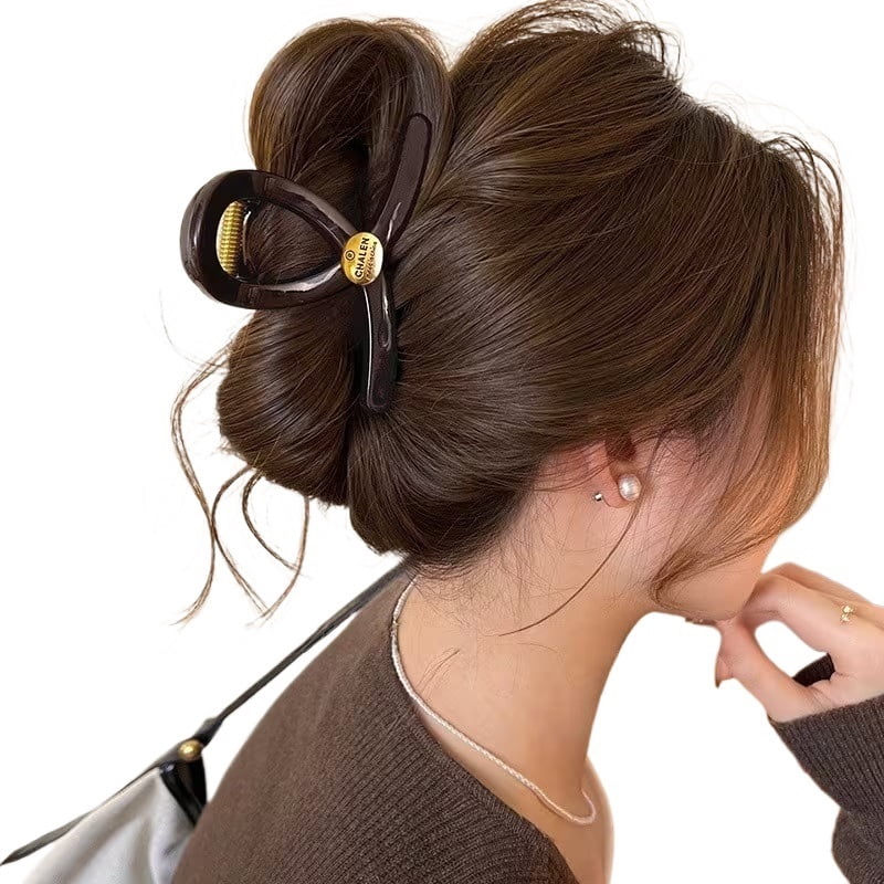 Simple temperament shark clip | Elegant and versatile anti-slip hair clip | New hair accessories for women