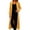 Gold, variant on Women's Long Velvet Cardigan Open Front Duster Coat with Pockets and Lantern Sleeves