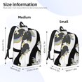 thumbnail image 3 of Yiaed Unicorn in Yoga Print Backpack, Premium Laptop Backpack, Travel Backpack for Women, Lightweight Backpacks, Comfortable Back Pack-Small, 3 of 7