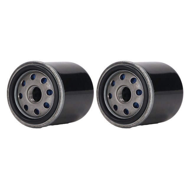 2 piezas Filtro de aceite de motor de motocicleta HF183 Reemplazo del filtro de combustible de gasolina diésel para Vespa 125 ET4 Leader Engine 2000‑2005