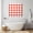 OrangeRed, variant on Canvas Print Wall Art Oil Paintings Grey White Square Plaid Picture Prints Artwork for Living Room Kitchen Bathroom Bedroom
