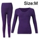 thumbnail image 2 of Ropa interior térmica para mujer Traje de pantalón ultra suave capa base esquí, 2 of 5