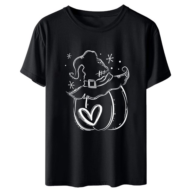 Blusa de Manga Corta Con Cuello Redondo Para Mujer, Informal, A La Moda, Con Estampado de Cuello Redondo Odeerbi ODB180302