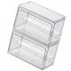 thumbnail image 5 of Estuche de muestra Caja De Exhibición Figuras De Acción Caja De Exhibición Para Vehículos Juguetes Figuras De Acción Pequeño 2 Niveles Magideal Estuche de muestra, 5 of 7