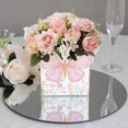 thumbnail image 3 of BalsaCircle 25 White and Pink Glitter Butterfly Theme Paper Food Trays Wedding Party Events Reception Home Decorations Supplies, 3 of 8