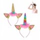 thumbnail image 1 of Diadema con forma de unicornio para niñas, 1 of 5