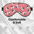 thumbnail image 3 of Bingfone French Bulldog Face for Sleep Mask Eye Mask for Sleeping, Super Soft Blackout Eye Mask for Women Men, Side Sleeper Eye Covers for Sleeping,Travel Eye Mask, 3 of 7