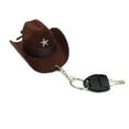 thumbnail image 6 of ZPAQI Genuine Leather Cowboy Hat Keychain Handcrafted Key Accessory for Men and Women, 6 of 12