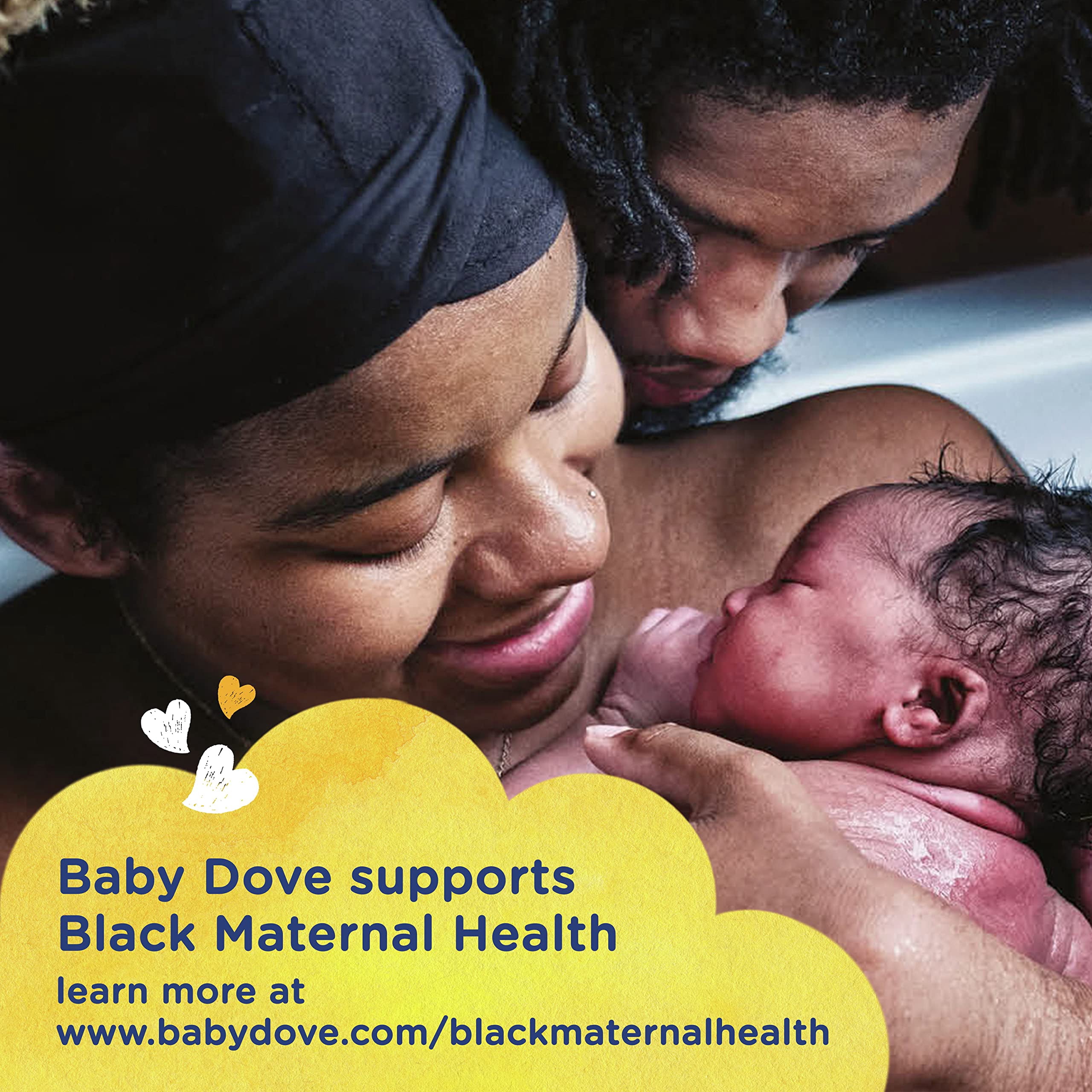 Baby Dove Sensitive Baby Wash Melanin-rich Skin Nourishment For Baby Bath Time Tear-Free and Hypoallergenic 34 oz C35