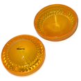 thumbnail image 5 of Fits Royal Enfield and Yamaha Blinker Turn Signal Indicator Lens Set Yellow, 5 of 5